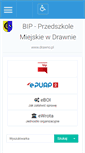 Mobile Screenshot of bip.przedszkole.drawno.pl