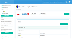 Desktop Screenshot of bip.drawno.pl